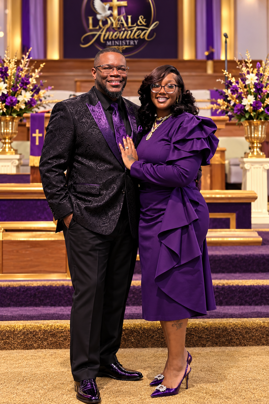 Apostle Trimaine and Lady Shariah Adkins